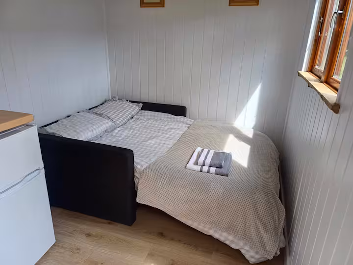 Inside Warren Shepherd's Hut
